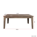 Dining Tableextendable Kitchen Table Dark Oak Mdf