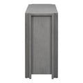 Designed Storage Cabinet Sideboard With 4 Doorsadjustable Shelves, Suitable For Living Rooms, Entrance And Study Rooms. 1 2 Shelves Gray Mdf Acacia