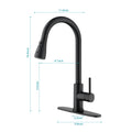 Single Handle Kitchen Sink Faucet With Pull Out