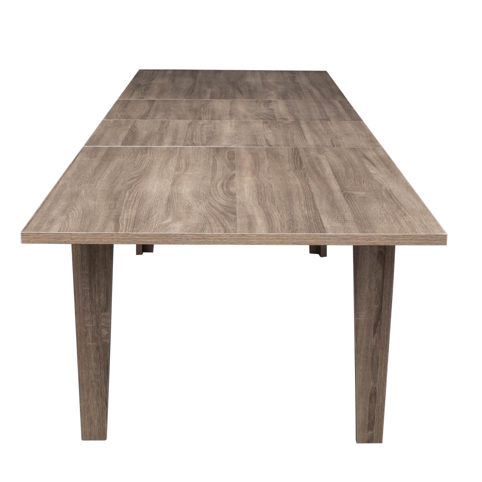 Dining Tableextendable Kitchen Table Dark Oak Mdf