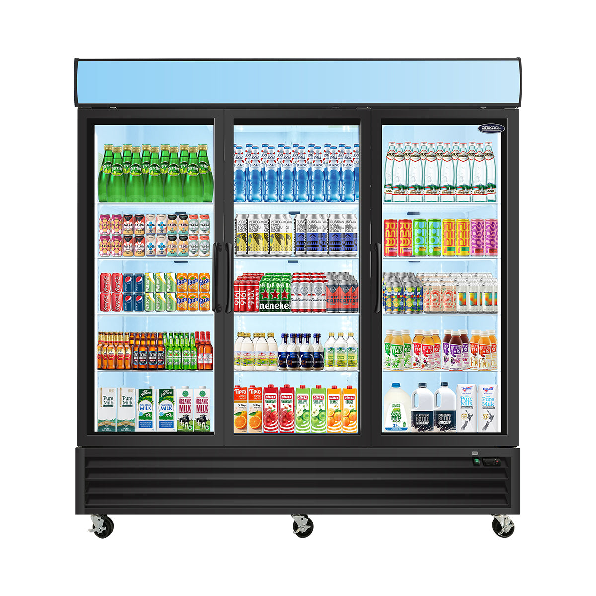 Orikool Glass Door Merchandiser Refrigerator 70