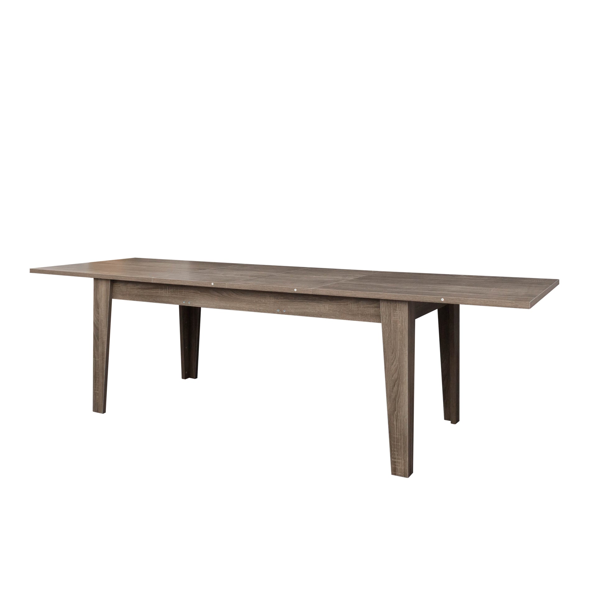 Dining Tableextendable Kitchen Table Dark Oak Mdf