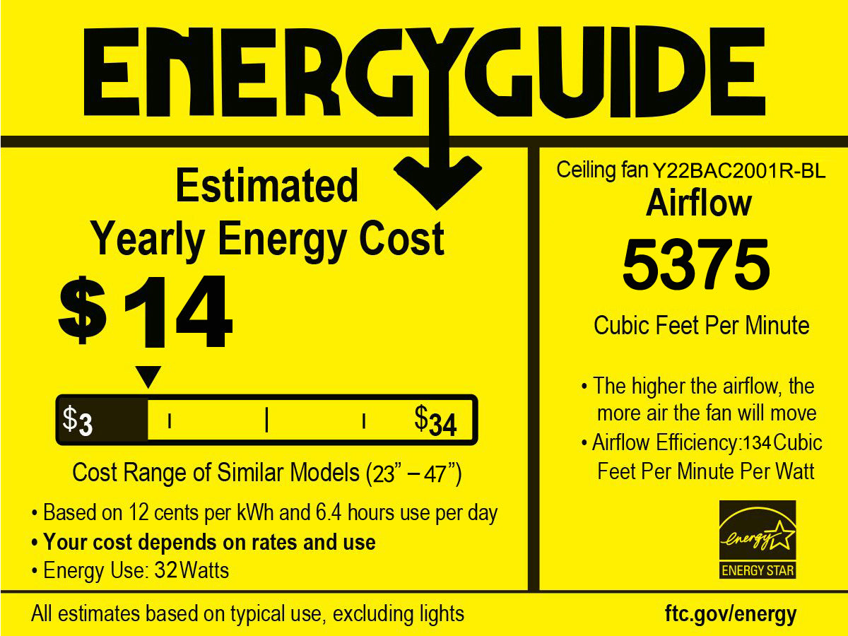 20.67" Crystal Ceiling Fan Ac Motor, Black Enclosed Ceiling Fan With Light And Remote, Reversible 3 Speeds, 1 2 4 Timing No Bulbs Included Matte Black Matte Black American Design,Farmhouse,Modern,Traditional,Vintage Abs Metal