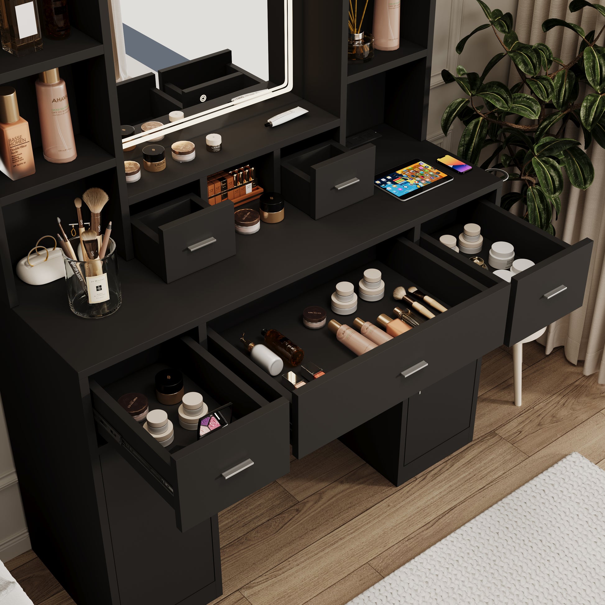 Newly Designed Smart Mirror Dressing Table With Drawers And Storage Ca Newly Designed Smart Mirror Dressing Table With Drawers And Storage Ca