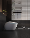 Modern Egg Shaped Floor Mounted Smart Toilet with