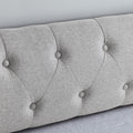 Twin Size Upholstery Daybed With Twin Size Erectable Trundle And Usb Charging Design, Linen Beige Twin Beige Linen
