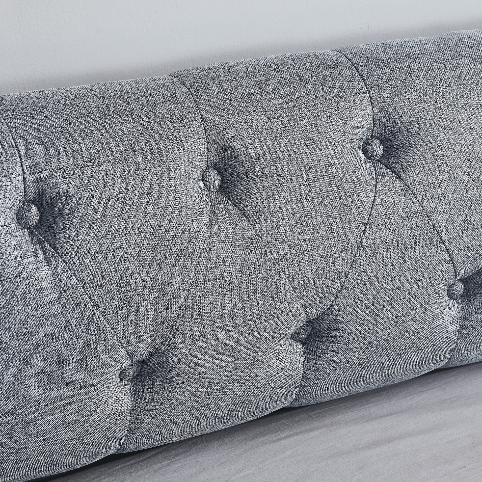 Twin Size Upholstery Daybed With Twin Size Erectable Trundle And Usb Charging Design, Linen Grey Twin Grey Linen