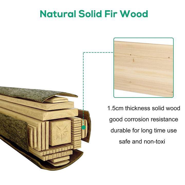 3 Tier Raised Garden Bed Kit Wooden Planter Box