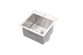 Stainless Steel Drop In Kitchen Sink 15 Inch Drop In Topmount Sinks 16 Gauge 15X15X9