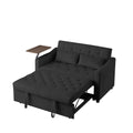 Black Velvet Sofa Bed Black Velvet Wood Tufted Back Foam Velvet 2 Seat