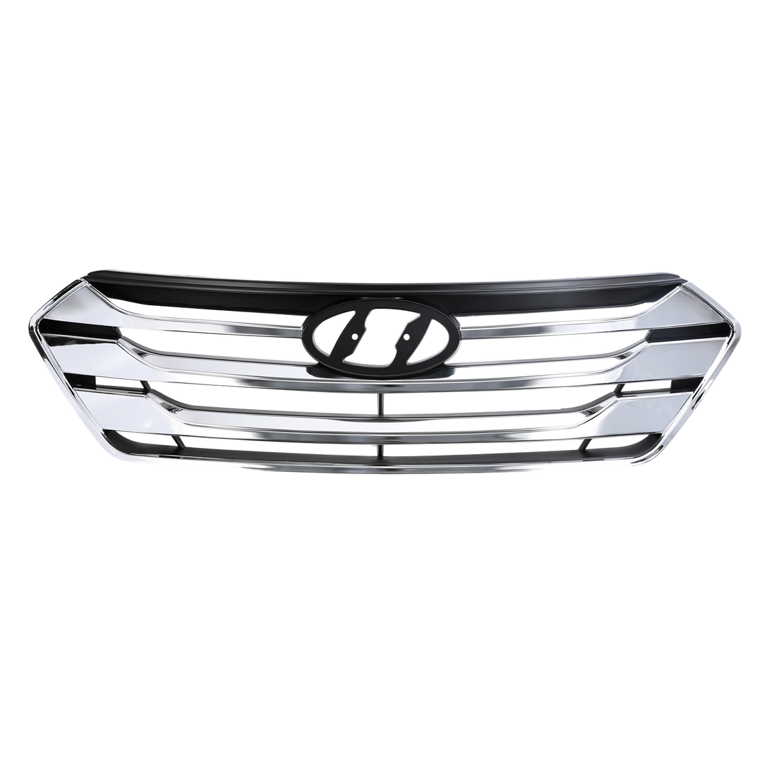 Front Bumper Chrome Upper Grille For Hyundai