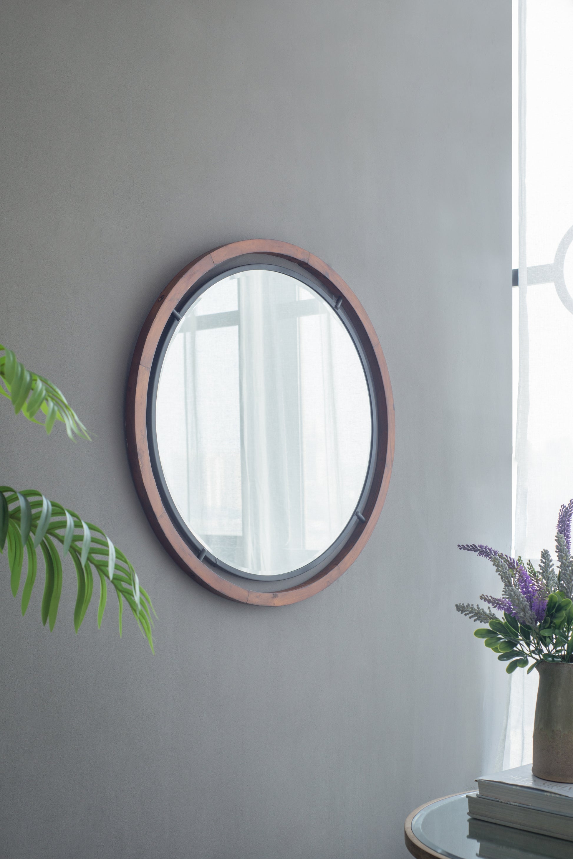 D32" Mogley Wall Mirror