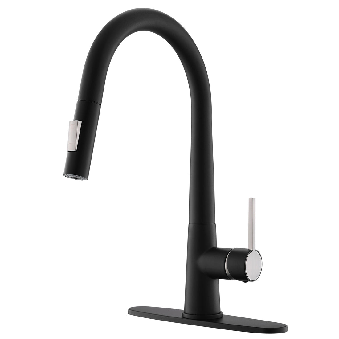 Pull Out Kitchen Faucet Black Kitchen Faucet Single Handle Kitchen Faucet Black Kitchen Contemporary Ceramic Brass