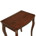 3 Piece Curved Leg Nesting Table Set Brown Brown Primary Living Space Traditional Tabeltop Coffee & End Tables Wood