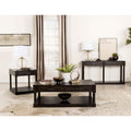 Coffee Bean 1 Drawer End Table Brown Primary Living Space Traditional Rectangular Drawers Coffee & End Tables Wood