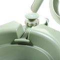 5 Gallon Portable Toilet, Flush Potty, Travel Camping Outdoor Green Hdpe