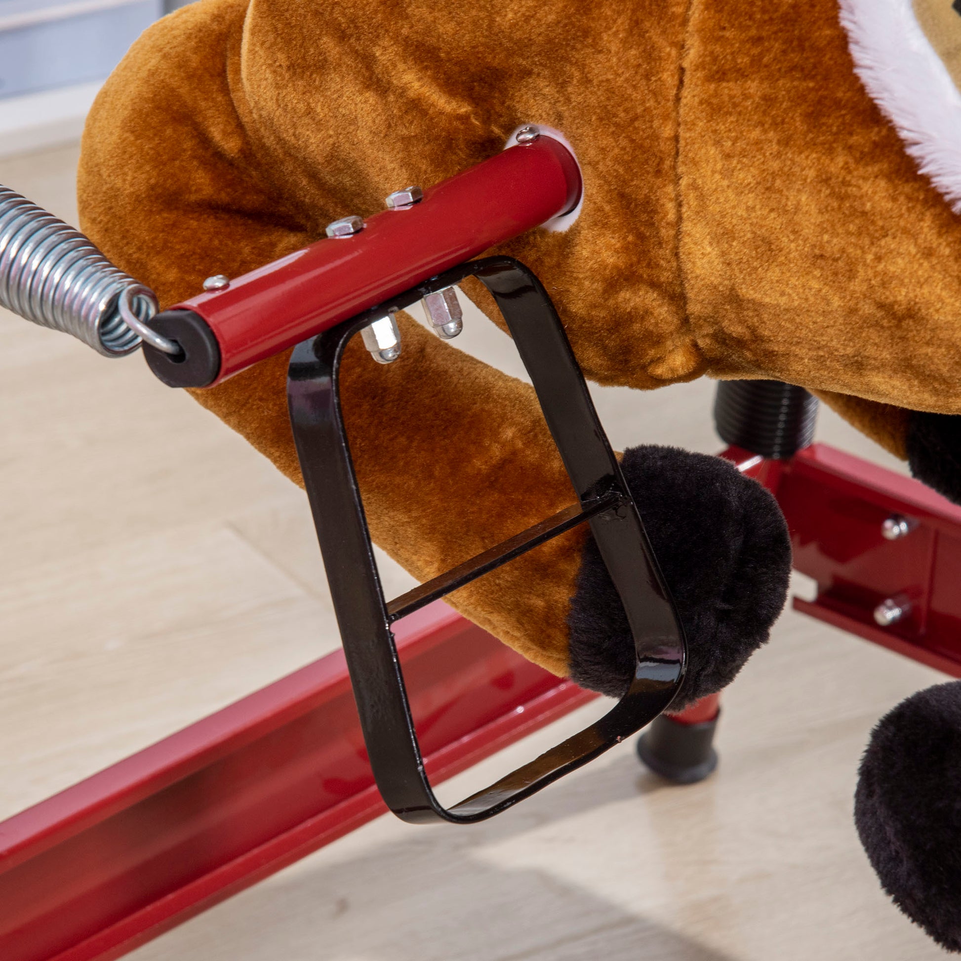 Spring Rocking Horse With Sound Caba Kids Spring Rocking Horse, Ride