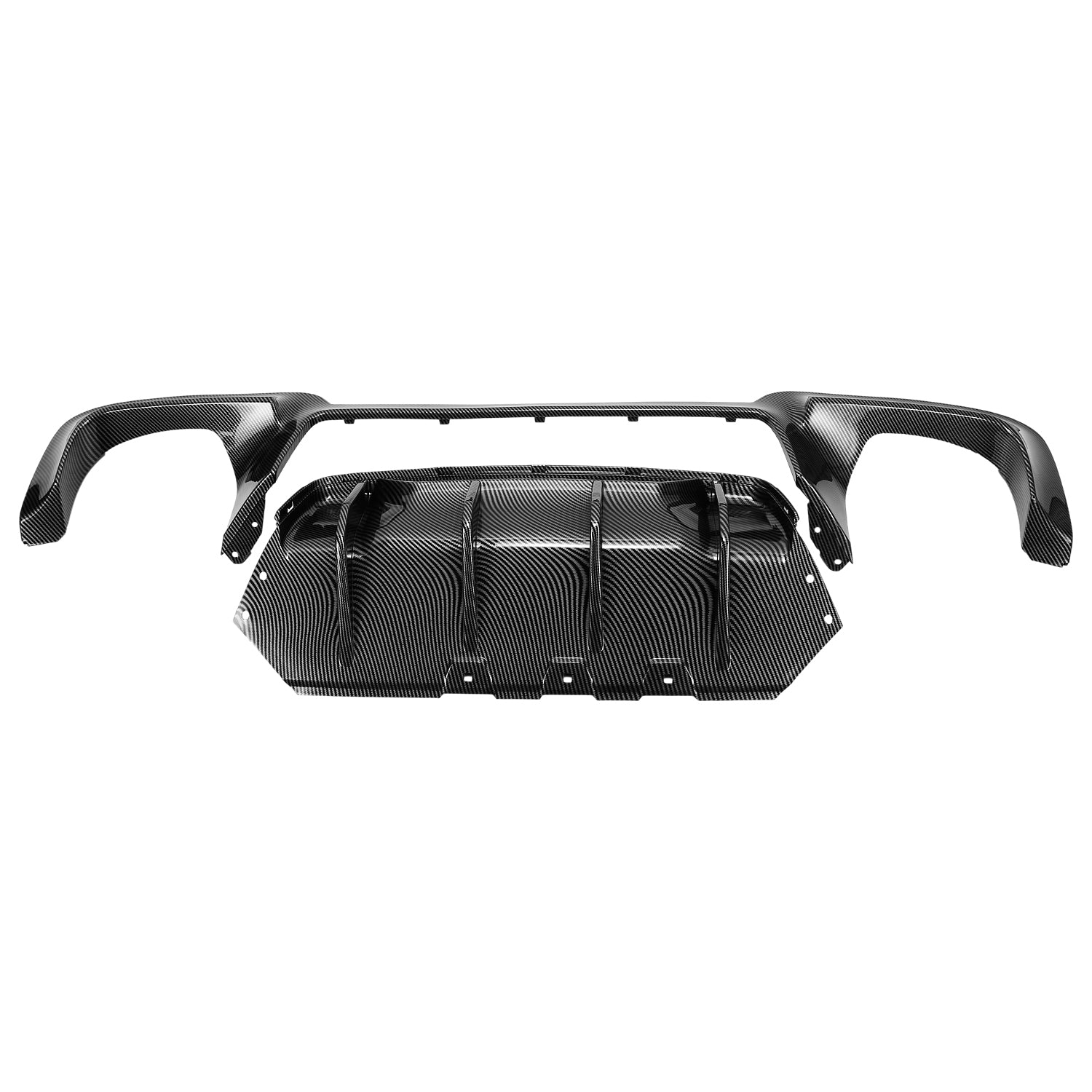 Rear Diffuser Bumper Lip For 2012 16 Bmw F10 5