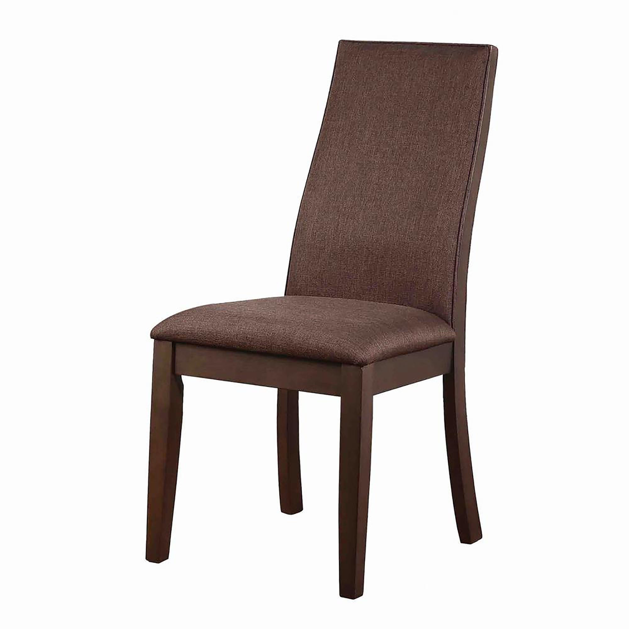 Chocolate and Espresso Dining Chair Set of 2