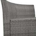 Patio Furniture Set Outdoor Furniture Daybed Rattan Sectional Furniture Set Patio Seating Group With Cushions And Center Table For Patio, Lawn, Backyard, Pool, Grey Yes Grey Water Resistant Frame Water Resistant Cushion Garden & Outdoor Sectional Seating