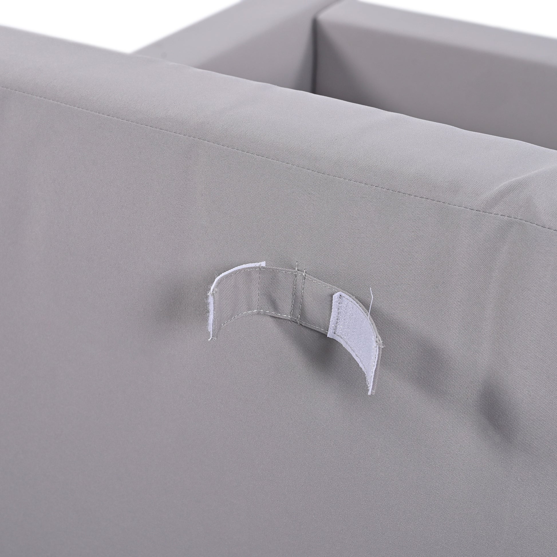 Modern Outdoor Daybed Patio Metal Daybed With Wood Topped Side Spaces For Drinks, 2 In 1 Padded Chaise Lounges For Poolside, Balcony, Deck, Gray Yes Lounge Gray Weather Resistant Frame Fade