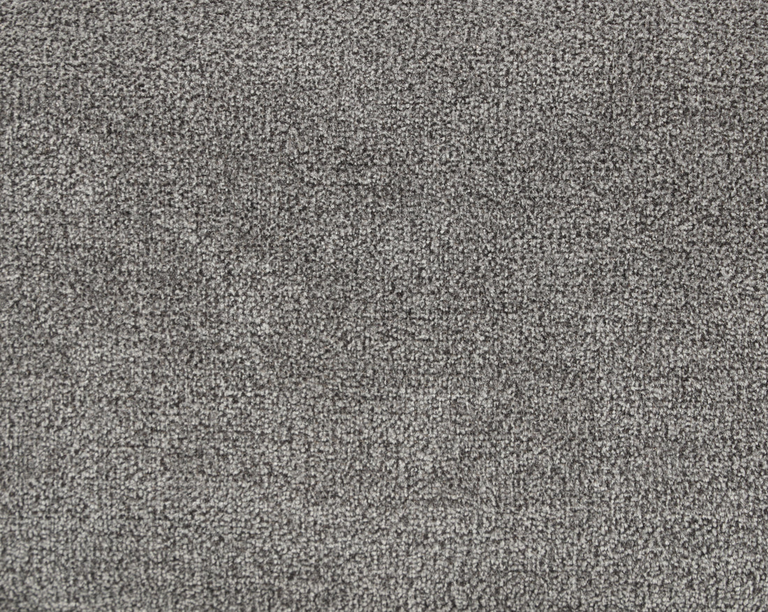 Callaway 34.5" Gray Chenille Chair With Throw Pillow Gray Chenille