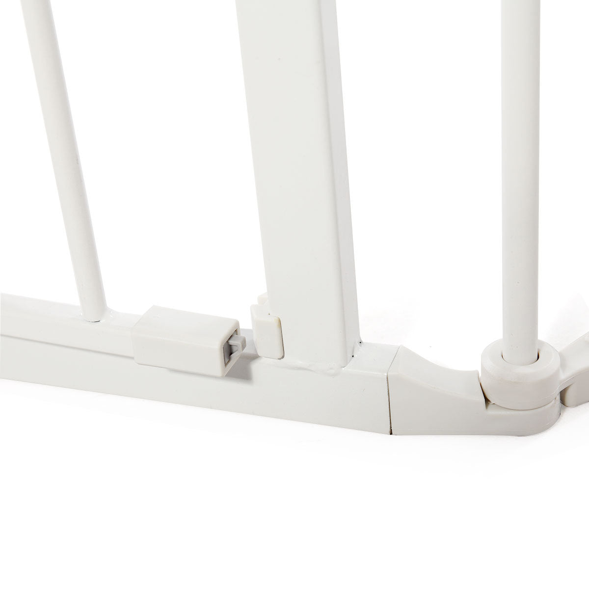 6 Panel Metal Baby Playpen Fireplace Safety Fence W Walk Through Door In 2 Directions, 5 In 1 Extra Wide Barrier Gate For Indoor Baby Pet Christmas Tree, White White Metal