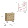 Drawer Dresser Hartly, Bedroom, Light Oak Light Oak Particle Board Engineered Wood