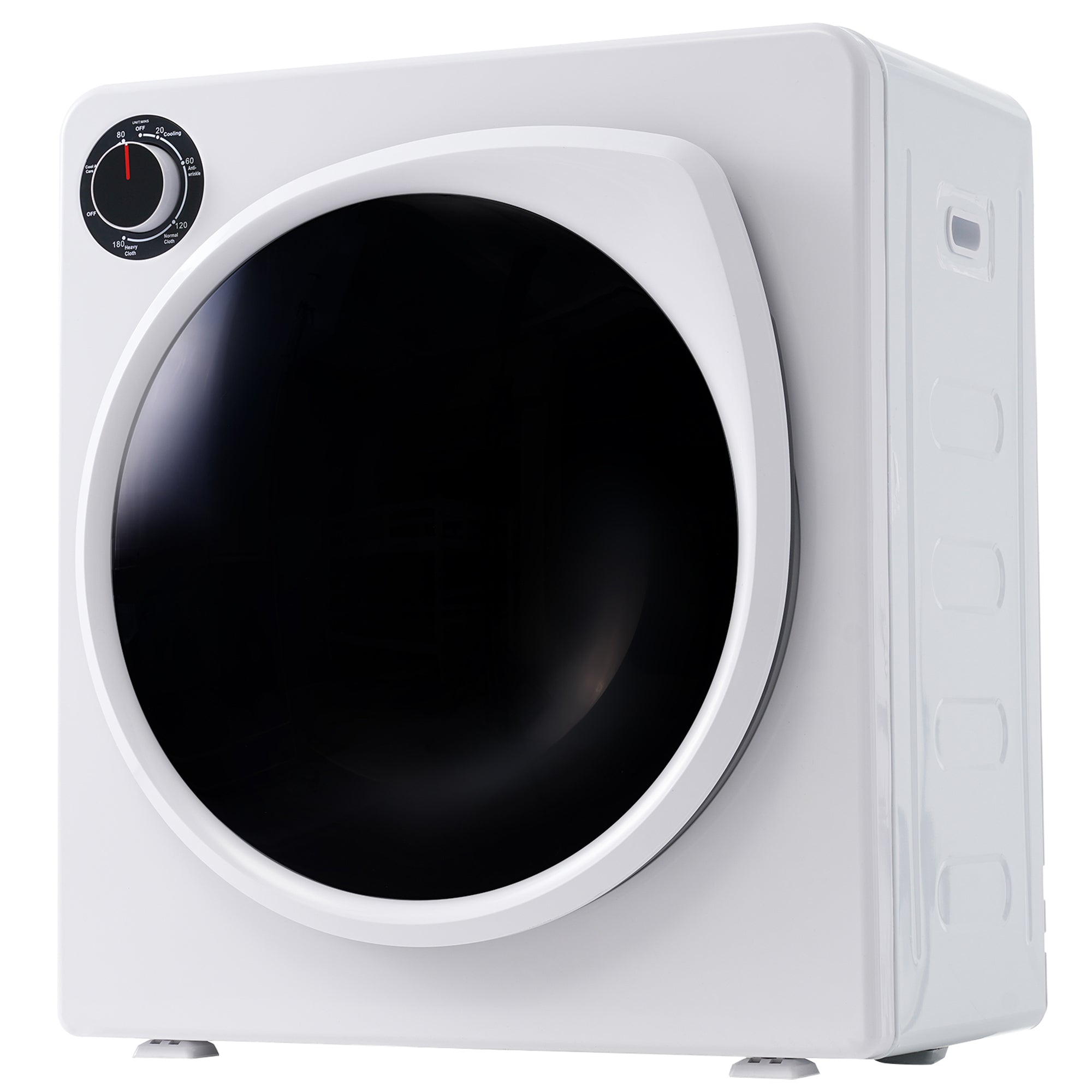 Vented dryer, stainless steel dryer, 2.6 Cu.ft black-abs+steel(q235)
