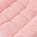 Bean Bag Chair Sofa, Sherpa Beanbag Chair Couch For Adults, Armless Tufted Bean Bag Lounge Soft Comfy Chair For Bedroom, Living Room Or Balcony Pink Pink Foam