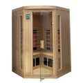 Hemlock Pentagonal Double Opening Glass Sauna Room Natural Bathroom Classic Wood Solid Wood