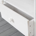 Garden Potting Bench Table, Rustic and Sleek white+gray-garden & outdoor-rustic-wood