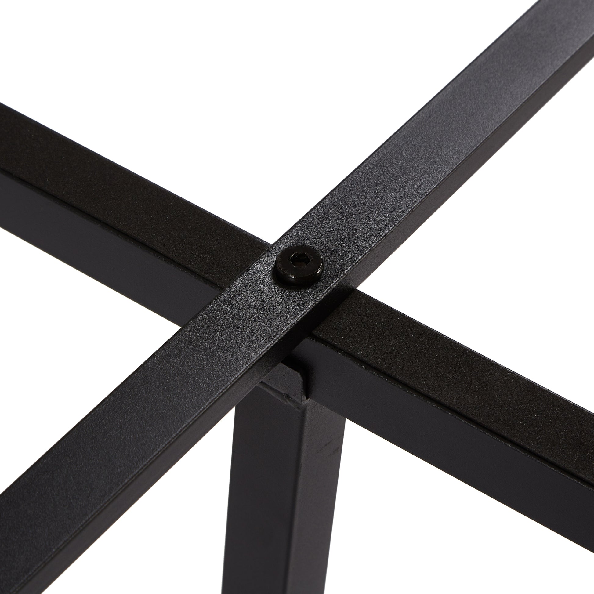 King Size Metal Platform Bed Frame With Wooden Headboard And Footboard With Usb,Charging Station,2 Drawers,Led Lights, No Box Spring Needed, Easy Assemble King Brown Black Mdf Metal