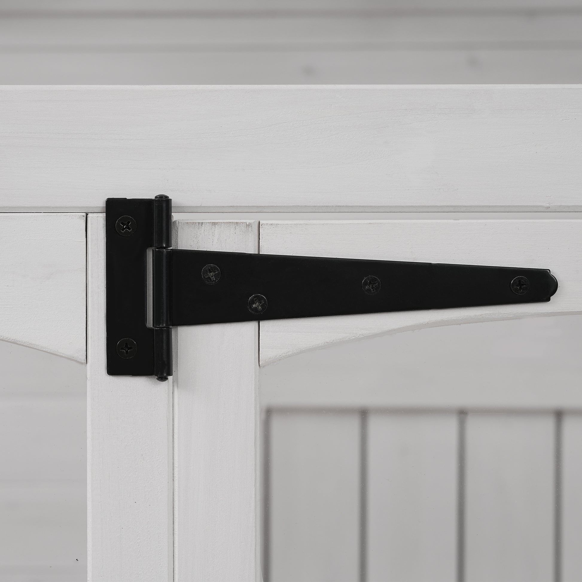 78 Inch Wooden Greenhouse Cold Frame With 4 Independent Skylights And 2 Folding Middle Shelves, Walk In Outdoor Greenhouse, White White Seats 2 Garden & Outdoor Casual Wood