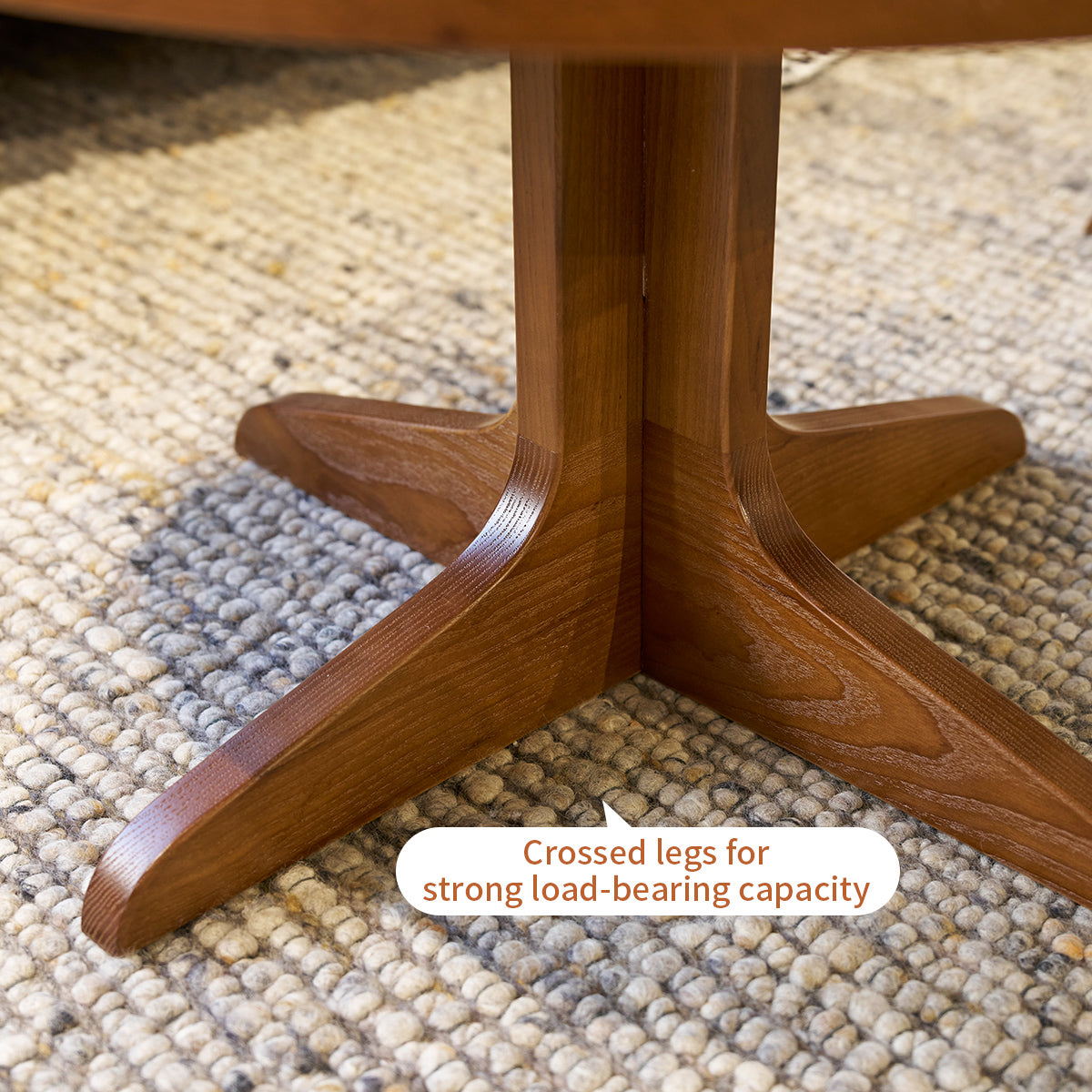 2 Piece Modern Farmhouse Living Room Coffee Table Set, Stylish And Elegant Nesting Round Wooden Table,Side End Table Set For Living Room,Bedroom Brown Wood