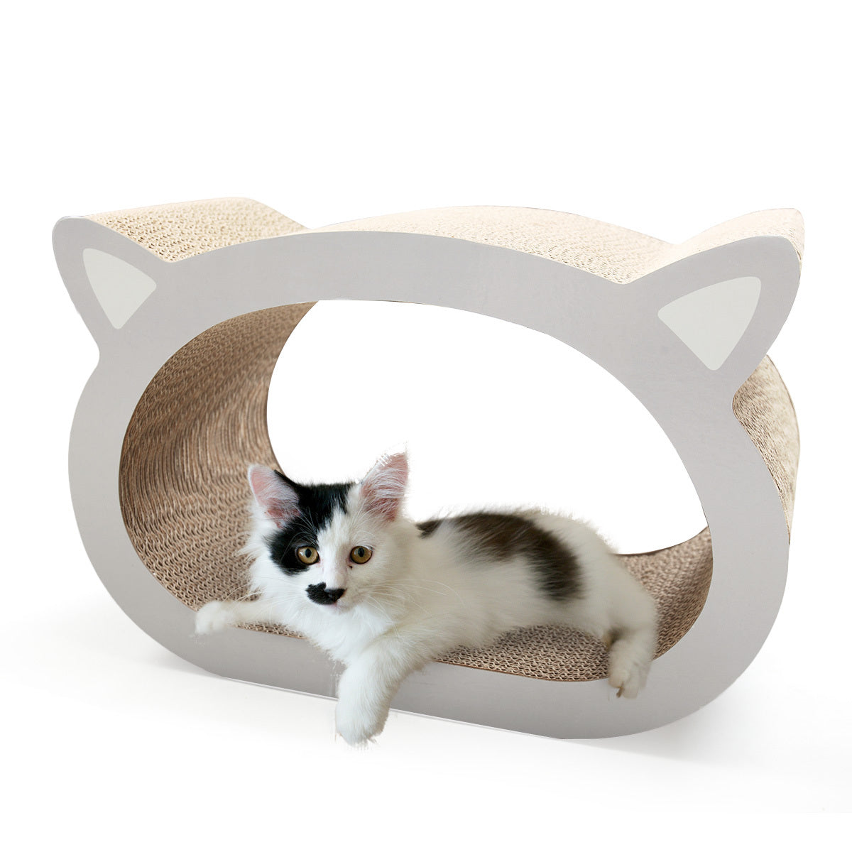 Cat scratcher cat toy corrugated cardboard cute