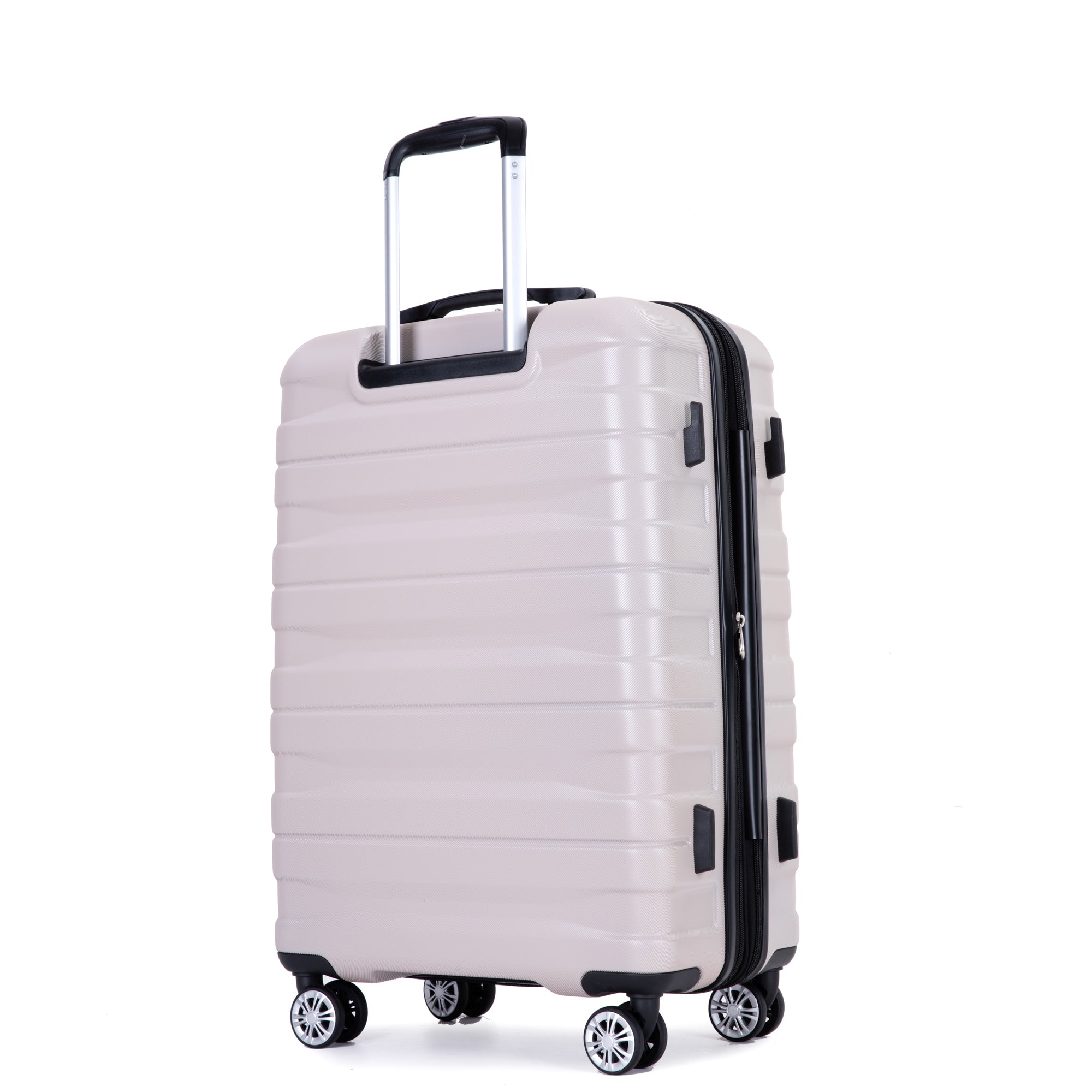3 Piece Luggage Sets PC Lightweight & Durable sand-pc
