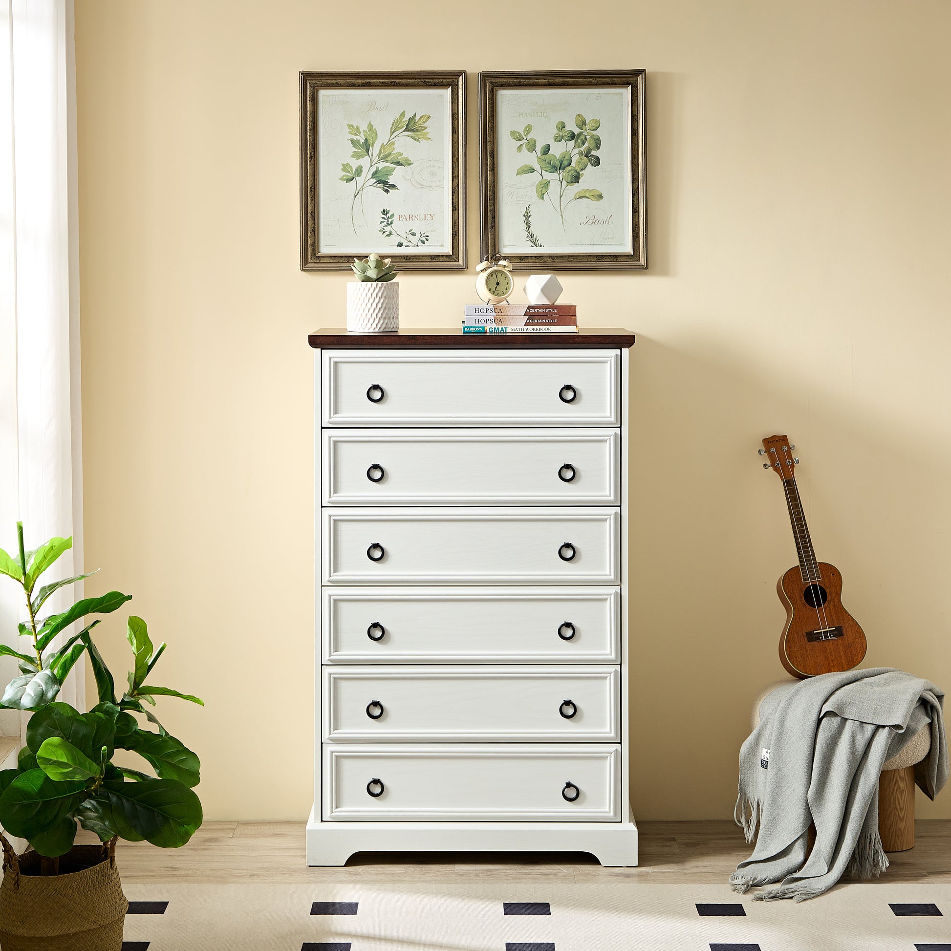 Modern 6 Drawer Dresser, Dressers For Bedroom, Tall Chest Of Drawers C Modern 6 Drawer Dresser, Dressers For Bedroom, Tall Chest Of Drawers C
