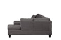 Cozy Modern Style Recliner Sectional Sofa Made With Wood In Gray Gray Velvet Wood Primary Living Space Soft Contemporary,Modern Solid Wood Mdf Wood 6 Seat