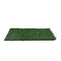 2Pcs Realistic Artificial Grass Rug For Pet Potty Training, Synthetic Dog Pee Grass Turf Patch Carpet Pad For Indoor Outdoor Green Polyethylene