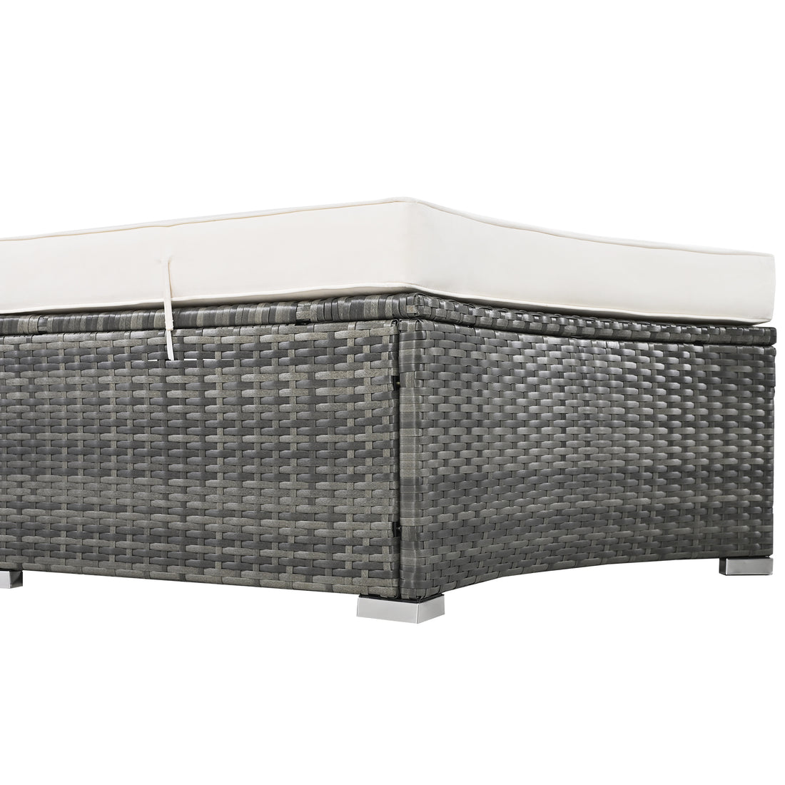 Outdoor Patio Furniture Luxury Circular Outdoor Sofa Set Rattan Wicker Sectional Sofa Lounge Set With Tempered Glass Coffee Table, 6 Pillows,Beige Yes Beige Water Resistant Frame Water Resistant Cushion Garden & Outdoor Sectional Seating Groups Foam