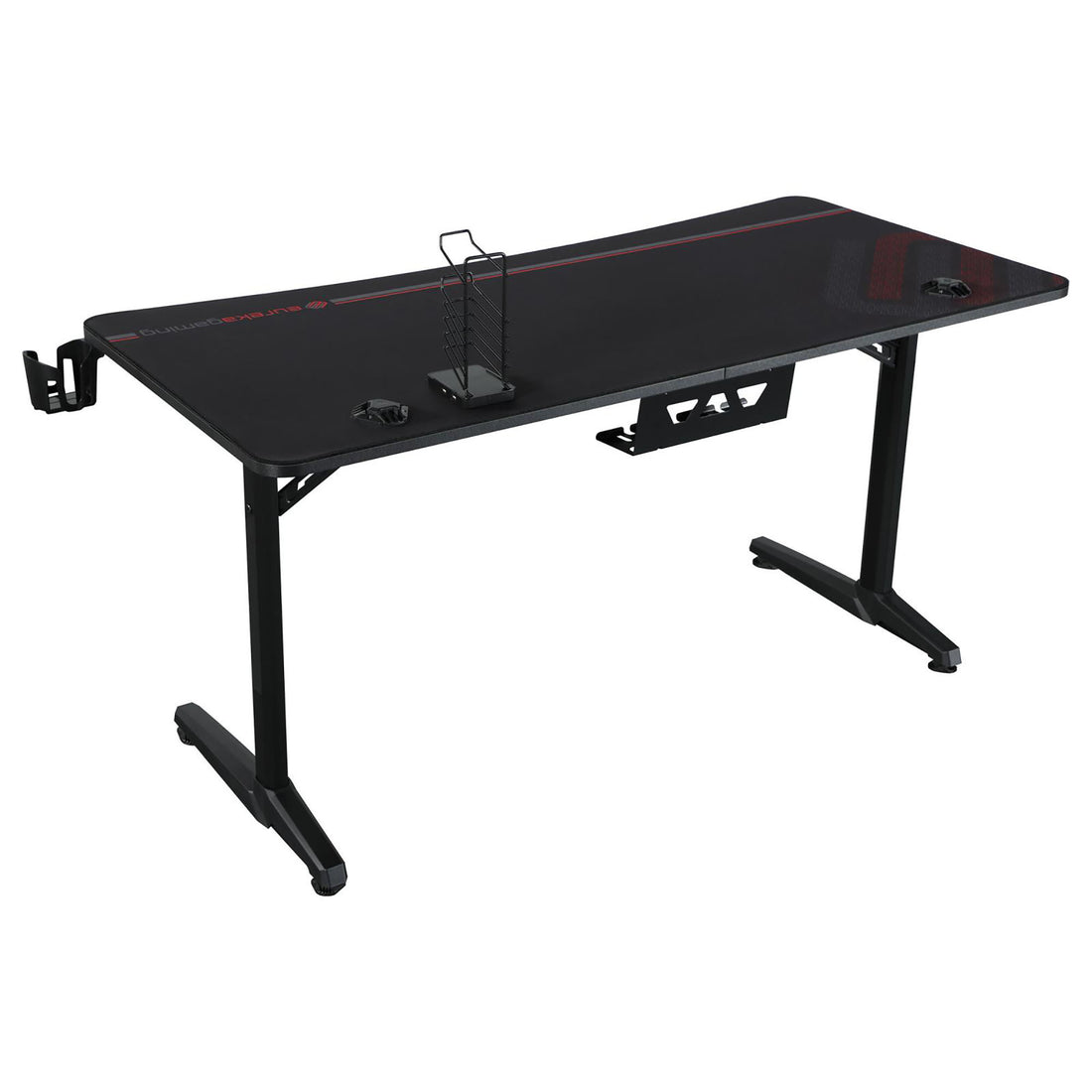 Black Gaming Desk with Usb Ports