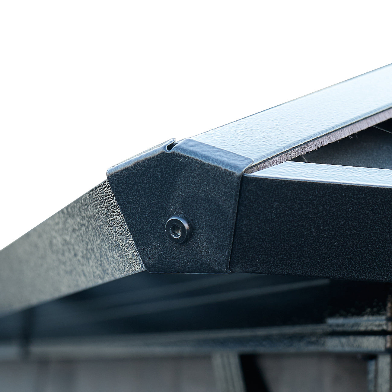 10*10Ft Patic Gazebo,Alu Gazebo With Steel Canopy,Outdoor Permanent Hardtop Gazebo Canopy For Patio, Garden, Backyard Gray Aluminium