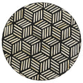 Black White And Gold Top Accent Table Gold Primary Living Space Contemporary,Modern Round Coffee & End Tables Wood Hairpin