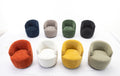 037 Chenille Fabric Swivel Accent Armchair Barrel Chair With Black Powder Coating Metal Ring,Light Green Light Green Primary Living Space Modern Eucalyptus Foam Chenille