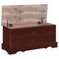 Warm Brown Rectangular Cedar Chest Brown Brown Bedroom Traditional Cedar Wood