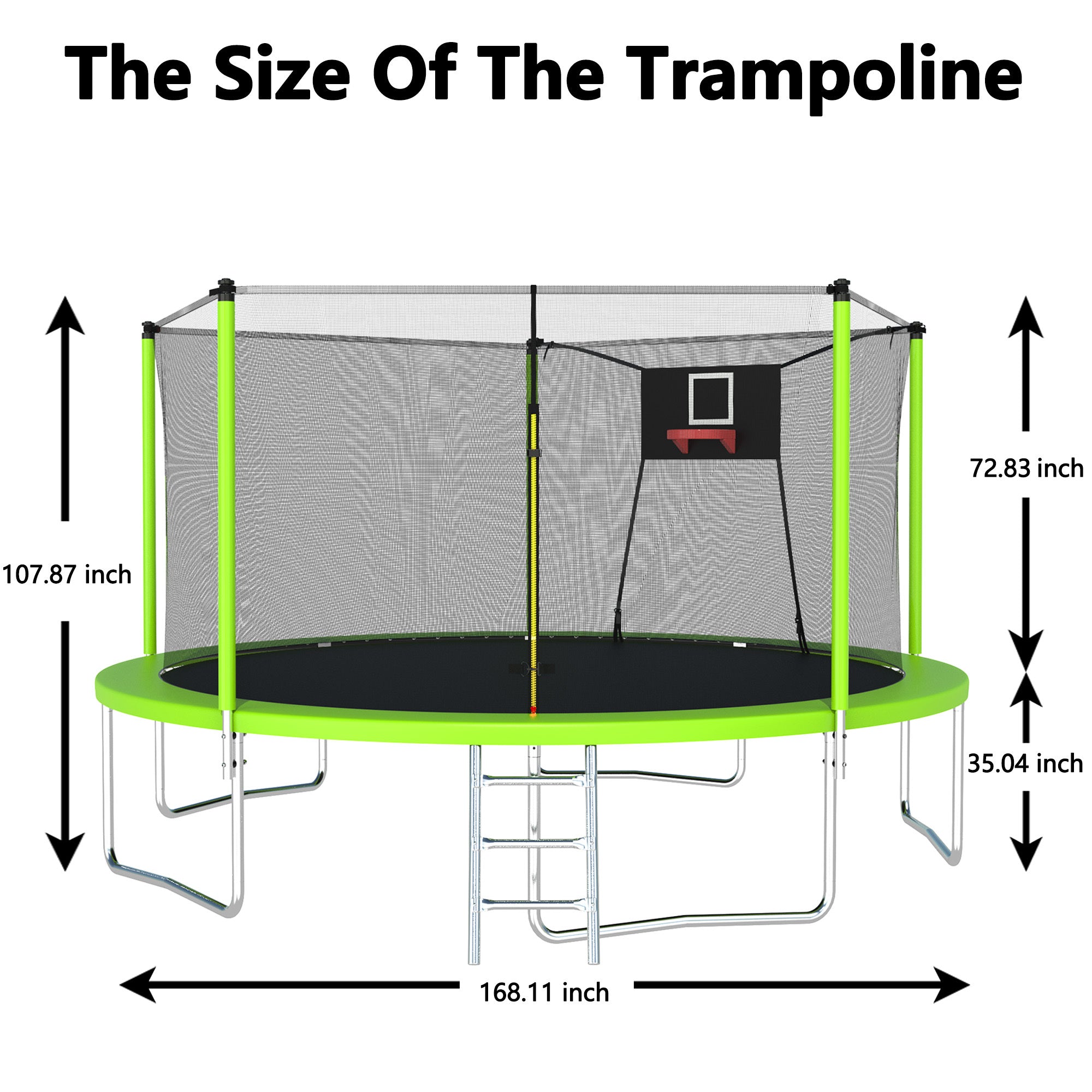 14ft Trampoline for Kids and Adults with