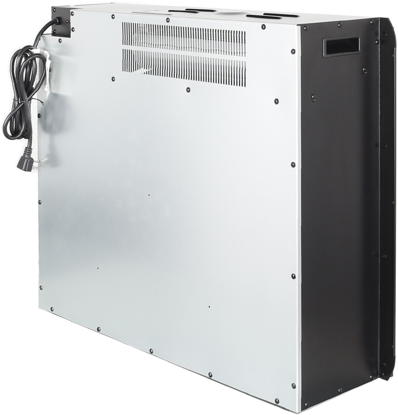 28Inch Infrared Electric Fireplace Insert, Touch Panel Home Decor Heater, Smokeless Firebox With Trim Kit Powder Coated Electric Antique Black Vent Free Primary Living Space Yes Insert Tempered Glass Sheet Metal Plastic Electric