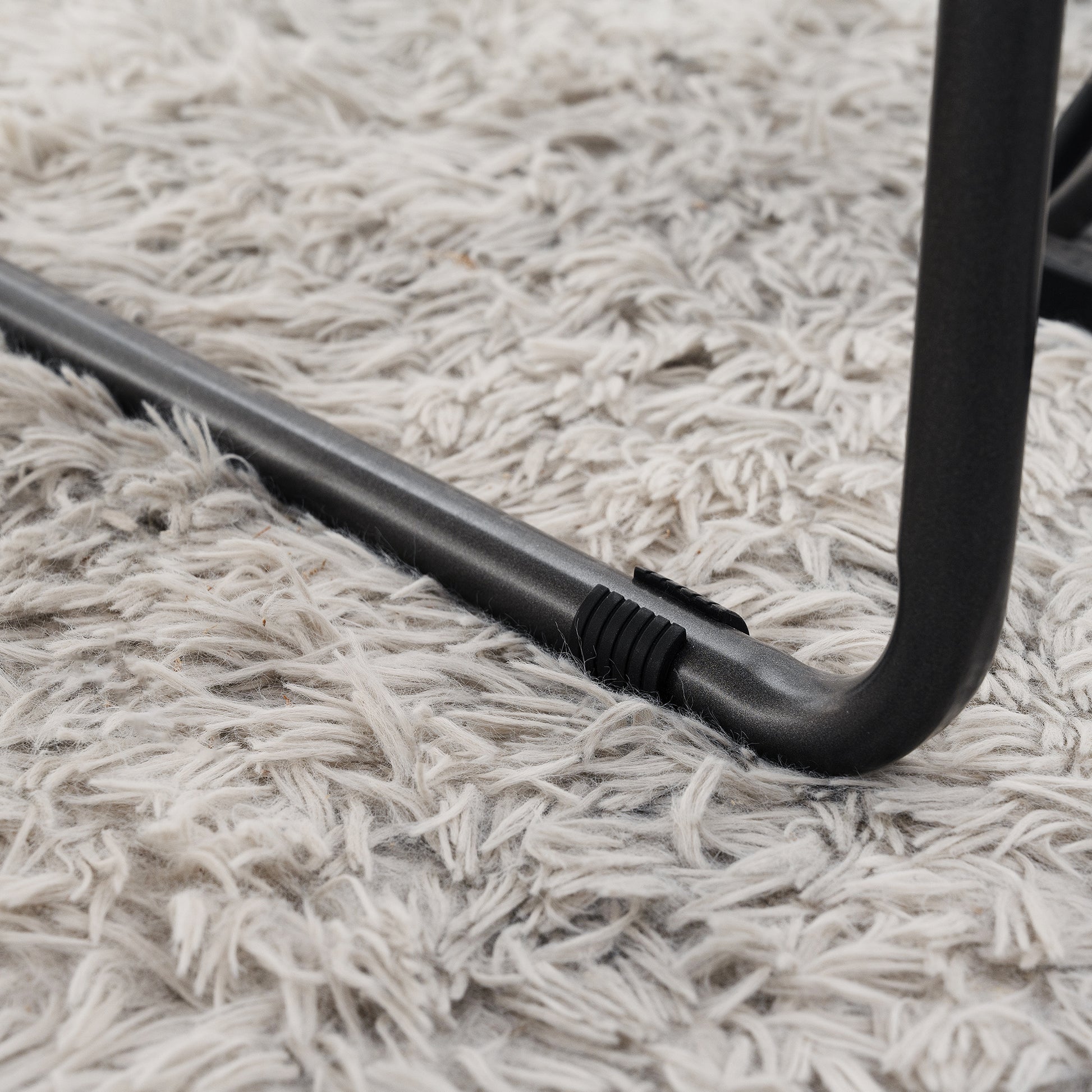 2 Sets 1 Case, Upholstered Hanging Armchair With Arm Pocket Metal Frame, Crushed Foamcushions And Skin Friendly Braid For Living Room And Bedroom. White Color White Foam Polyester