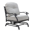 Stylish Outdoor Patio Aluminum Motion Club Chairs